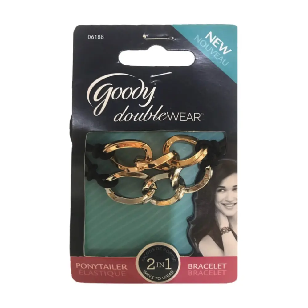 Dây Cột Tóc & Vòng Tay 2 in 1, DoubleWear, Ponytailer Bracelet, 2 Cái - GOODY