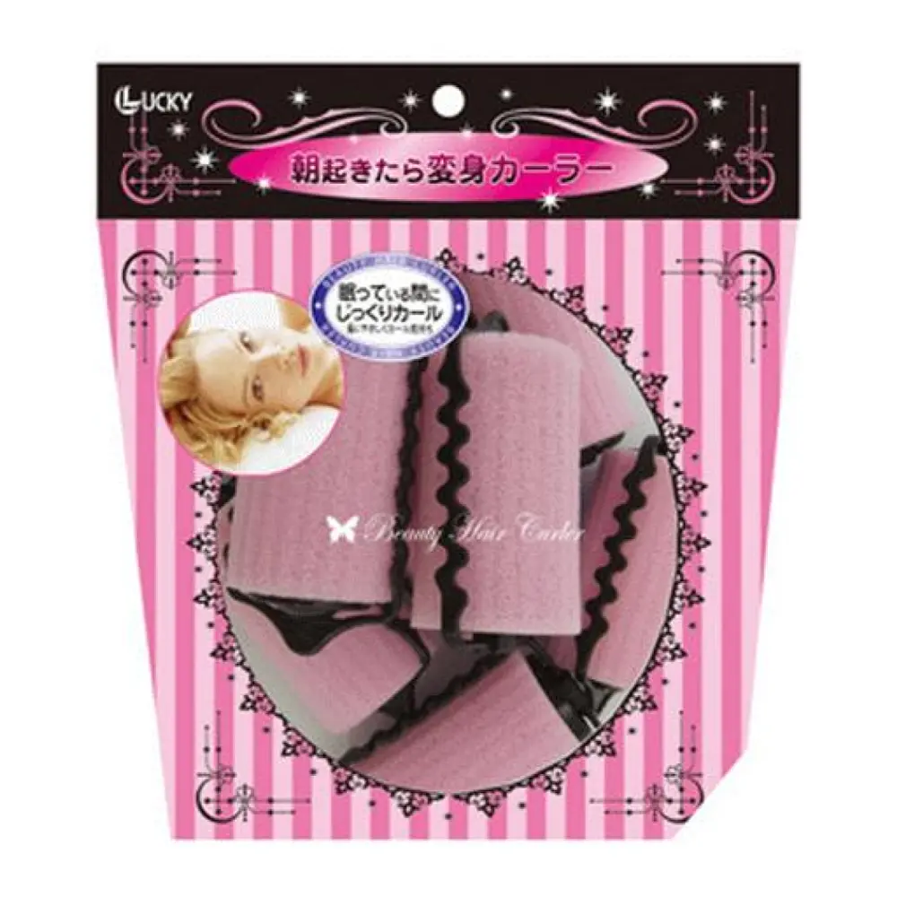 Dụng Cụ Uốn Tóc Size M, Foam Sponge Hair Rollers, 8 Cái (65 x 37mm) - LUCKY WINK