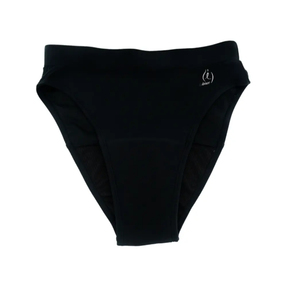 Quần Bơi Nguyệt San Màu Đen, Merla, Reusable Period Swimsuit, Black, Size S - EMER