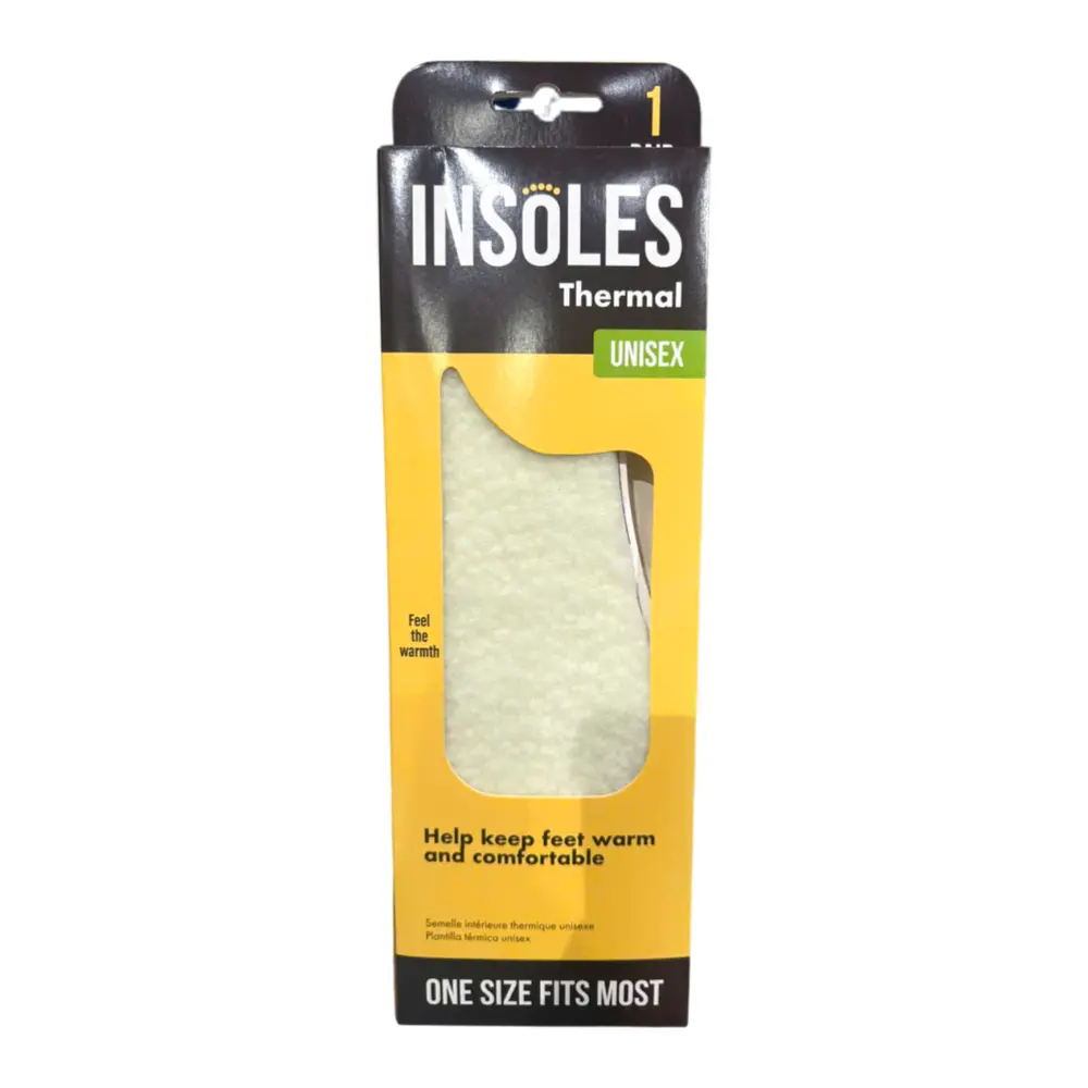 Miếng Lót Giày Giữ Nhiệt, Unisex Insoles, Thermal, 1 Đôi - UNCLE BILLS
