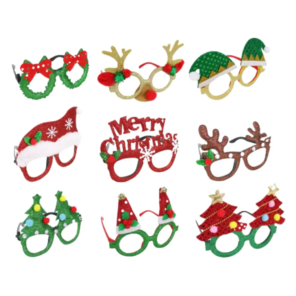 Kính Hóa Trang Giáng Sinh 3D (Nhiều Mẫu), Fancy Christmas Novelty Glasses - UNCLE BILLS