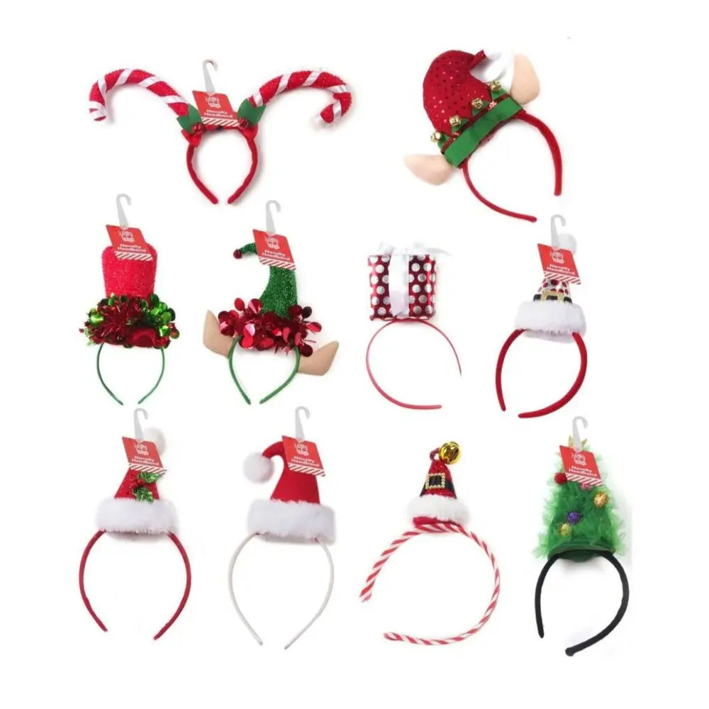 Băng Đô Cài Tóc Giáng Sinh (Nhiều Mẫu), Christmas Headband - UNCLE BILLS