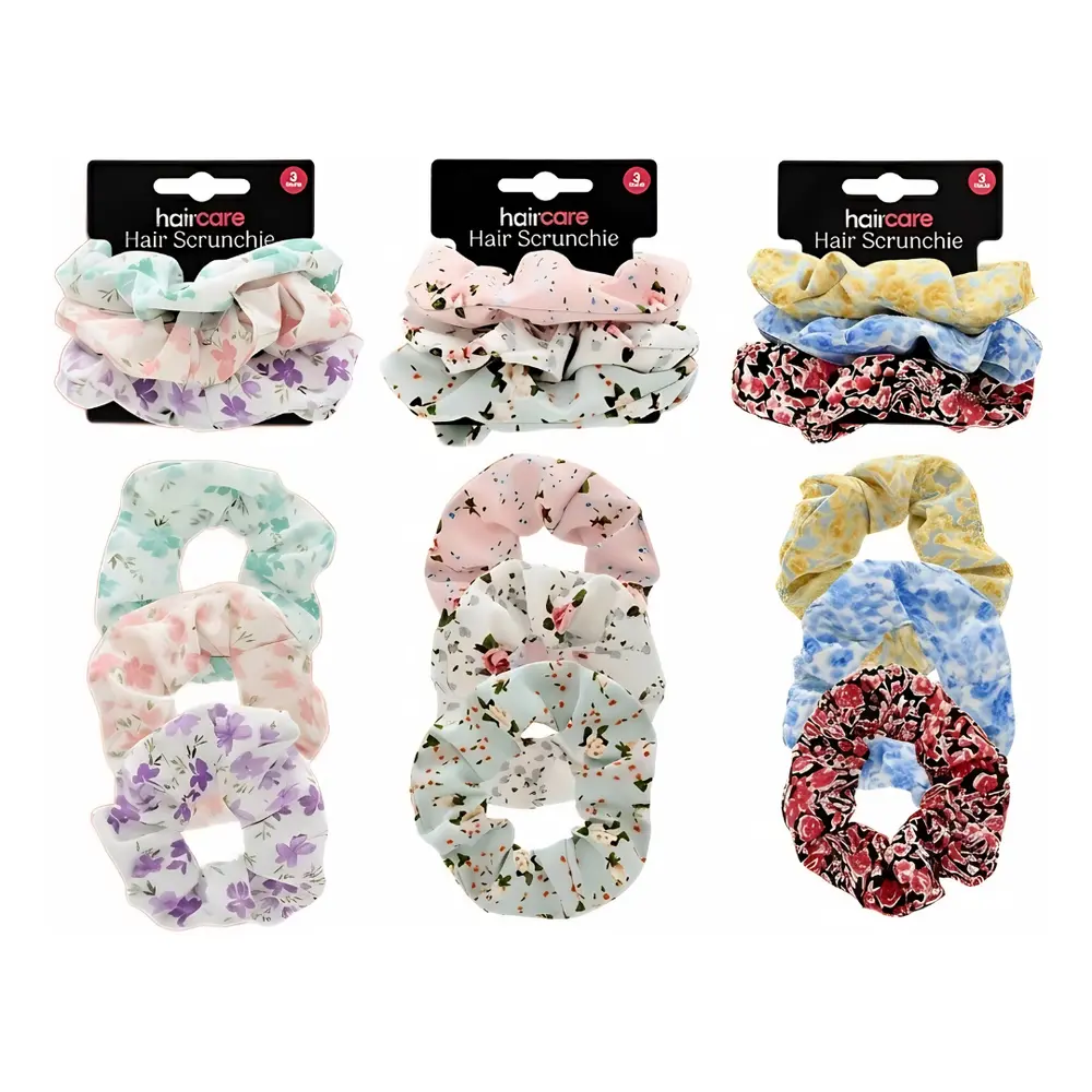 Dây Cột Tóc (Nhiều Mẫu), Hair Care, Hair Scrunchies, 3 Cái - UNCLE BILLS