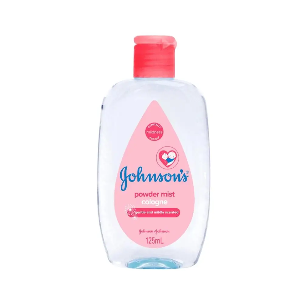 Nước Hoa Cho Bé (Hồng), Baby Cologne, Powder Mist (125ml) - JOHNSON'S