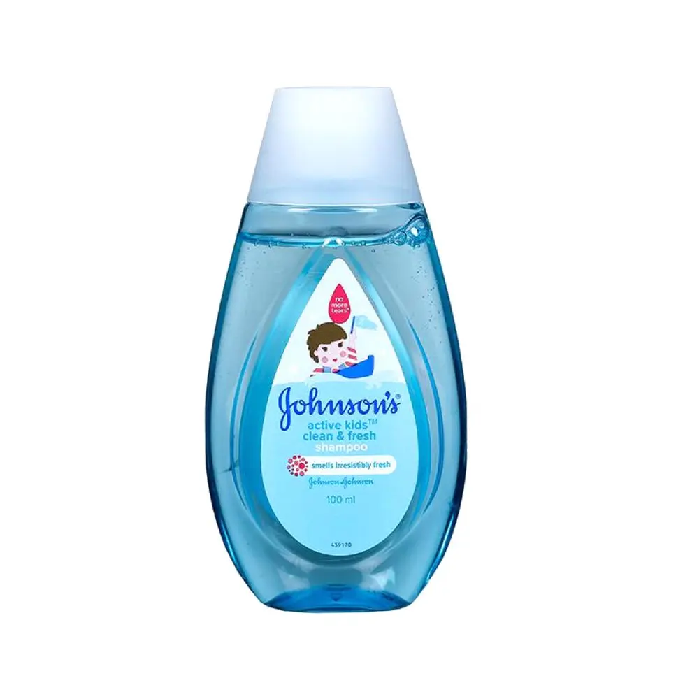 Dầu Gội Cho Bé (Xanh Dương), Active Kids, Clean & Fresh Shampoo (200ml) - JOHNSON'S
