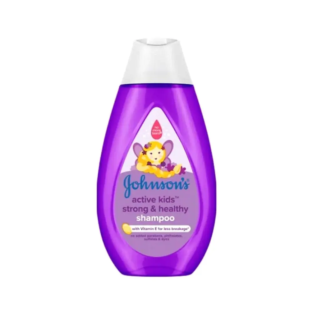 Dầu Gội Cho Bé (Tím), Active Kids, Strong & Healthy Shampoo (200ml) - JOHNSON'S