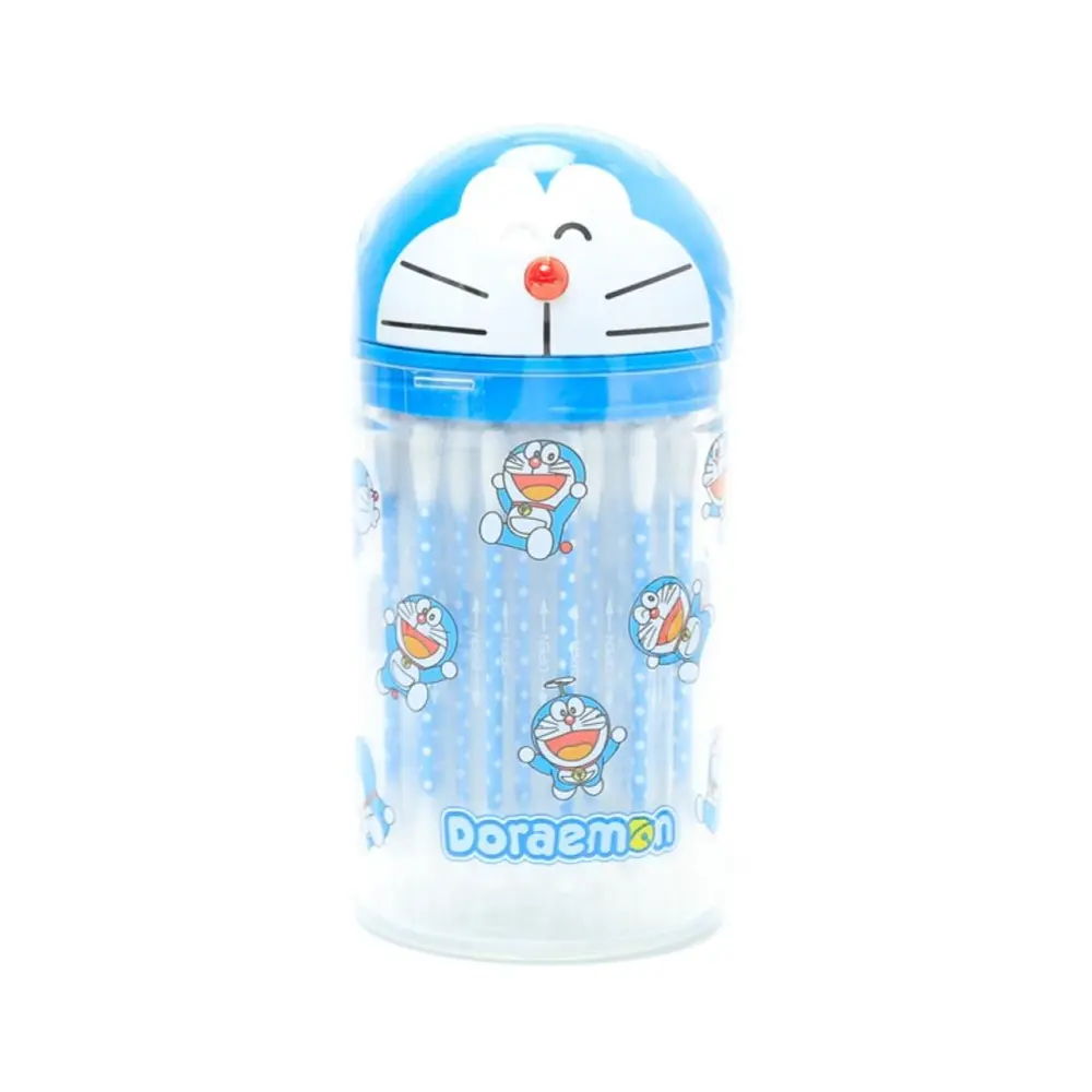 Tăm Bông Kháng Khuẩn Tiêu Chuẩn, Doraemon Cotton Buds, 50 Cây - SAKURA