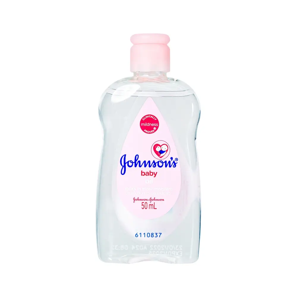 Dầu Massage Dưỡng Ẩm Cho Bé, Baby Oil (50ml) - JOHNSON'S
