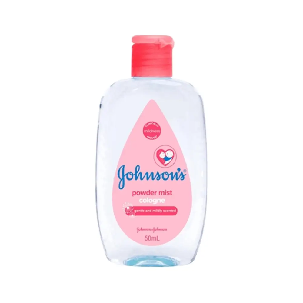 Nước Hoa Cho Bé (Hồng), Baby Cologne, Powder Mist (50ml) - JOHNSON'S