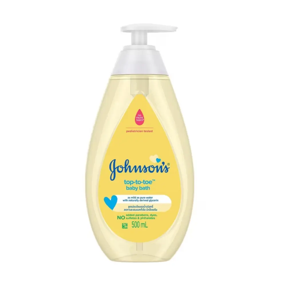 Sữa Tắm Gội Toàn Thân Cho Bé, Top-to-Toe Baby Bath (500ml) - JOHNSON'S