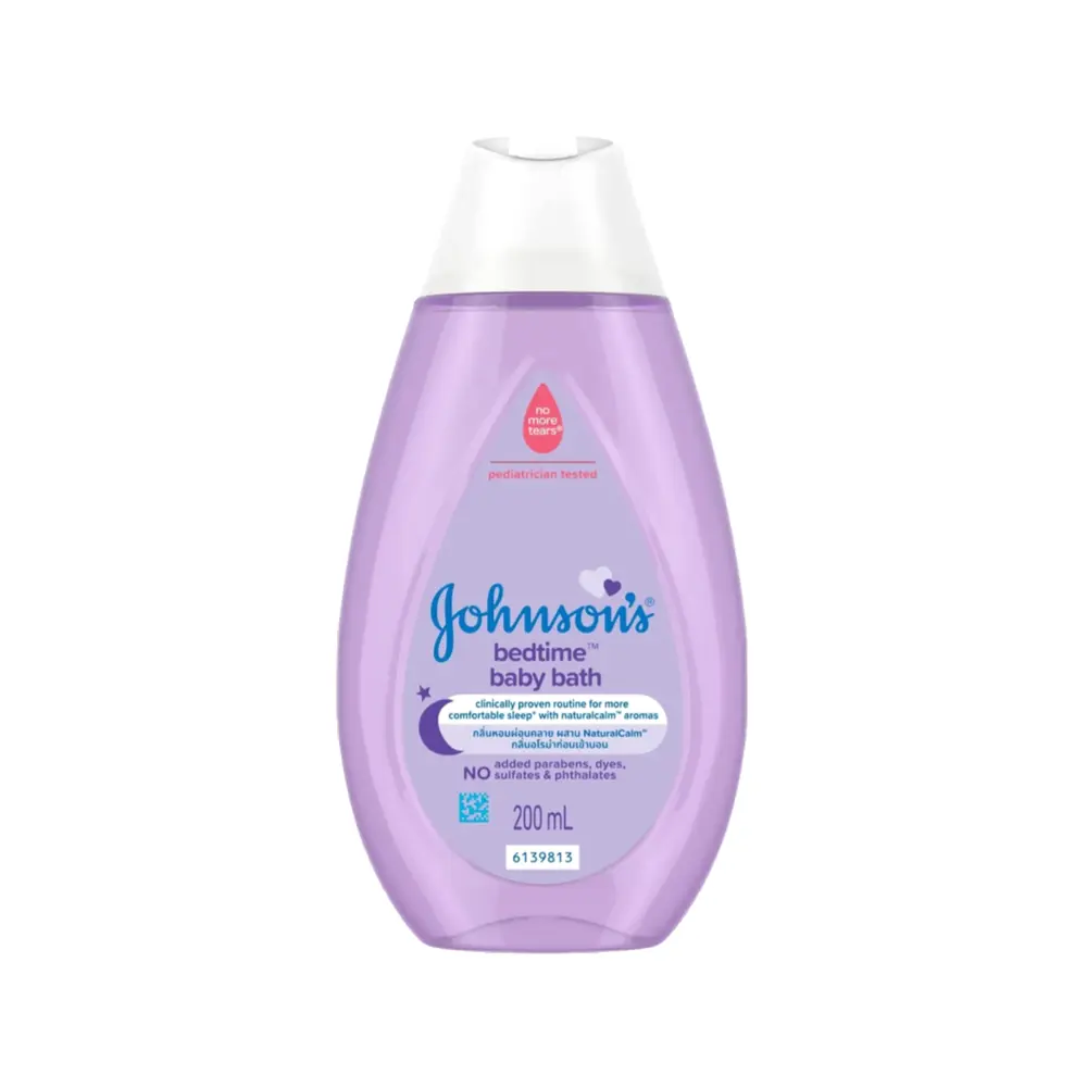 Sữa Tắm Cho Bé (Tím), Bedtime Baby Bath (200ml) - JOHNSON'S