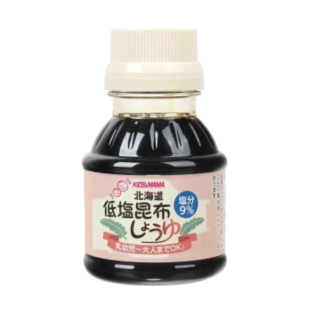 Nước Tương Tảo Bẹ Tách Muối, Kids & Mama, Kelp Soy Sauce (100ml) - OFUKURO