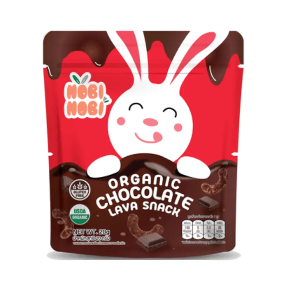 Bánh Hữu Cơ Vị Socola, Organic Chocolate Lava Snack (20g) - NOBI NOBI