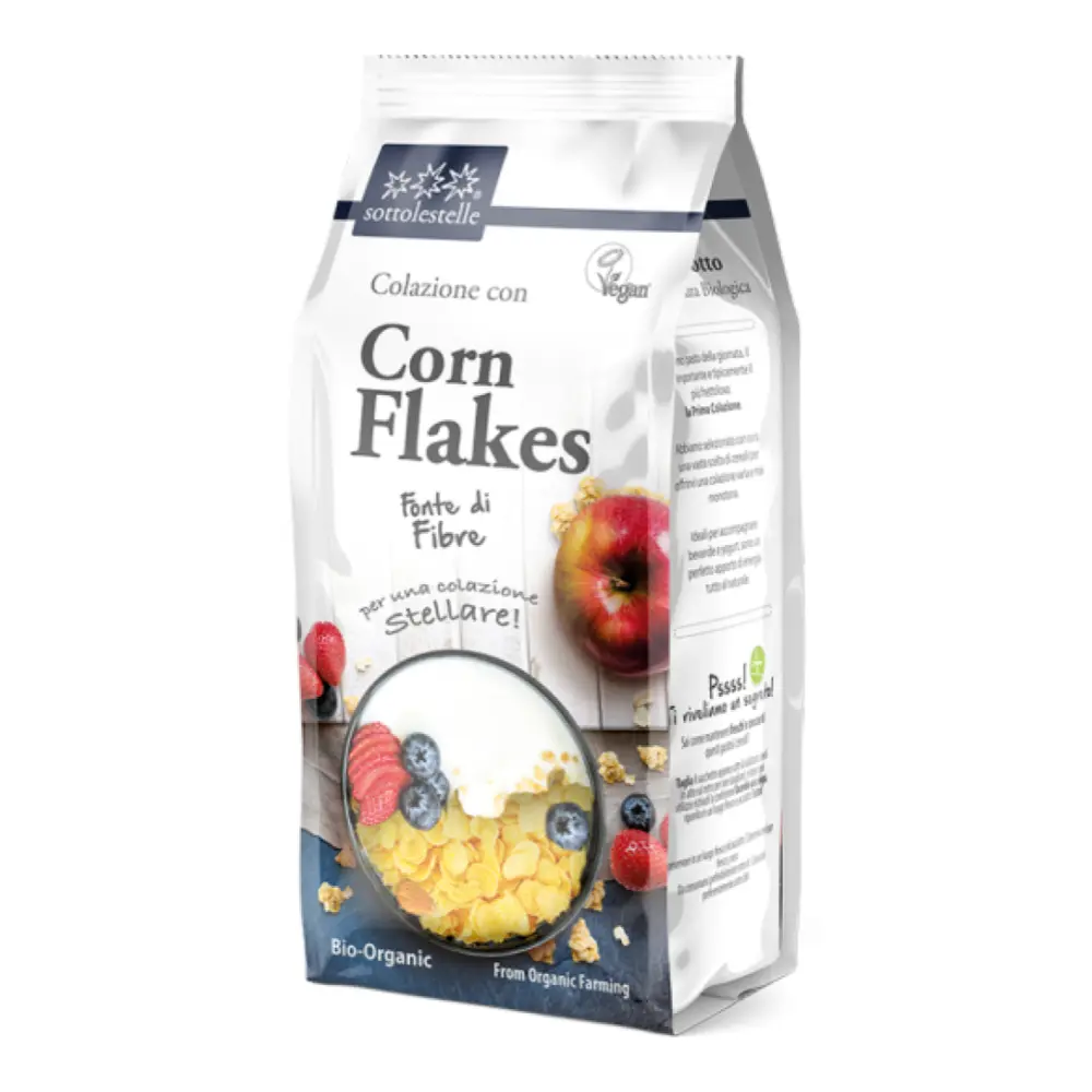 Ngũ Cốc Hữu Cơ Bắp Ngô Cán Dẹp, Organic Corn Flakes (250g) - SOTTOLESTELLE