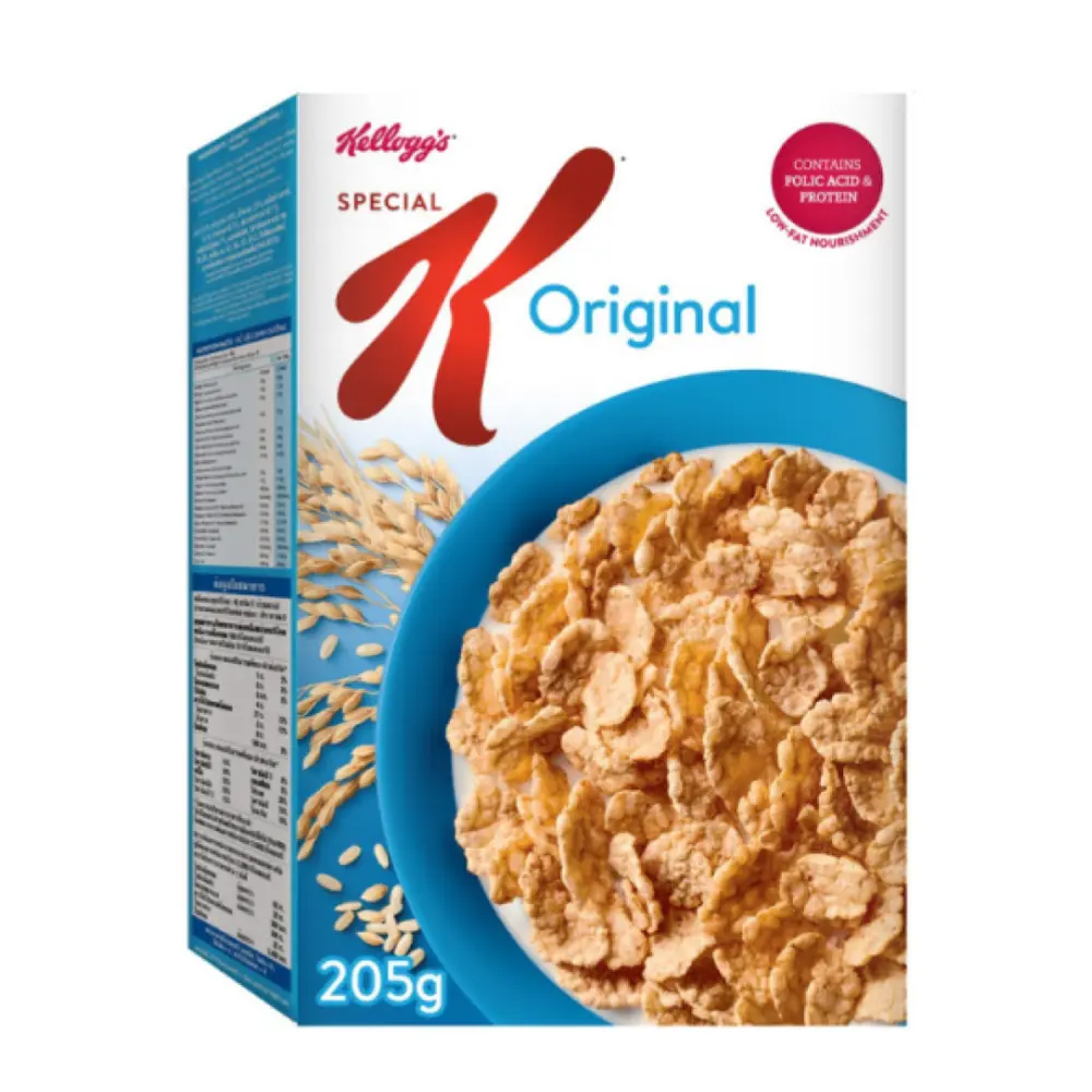 Ngũ Cốc Ngô Giòn, Special K, Original, Contains Folic Acid & Protein (205g) - KELLOGG'S