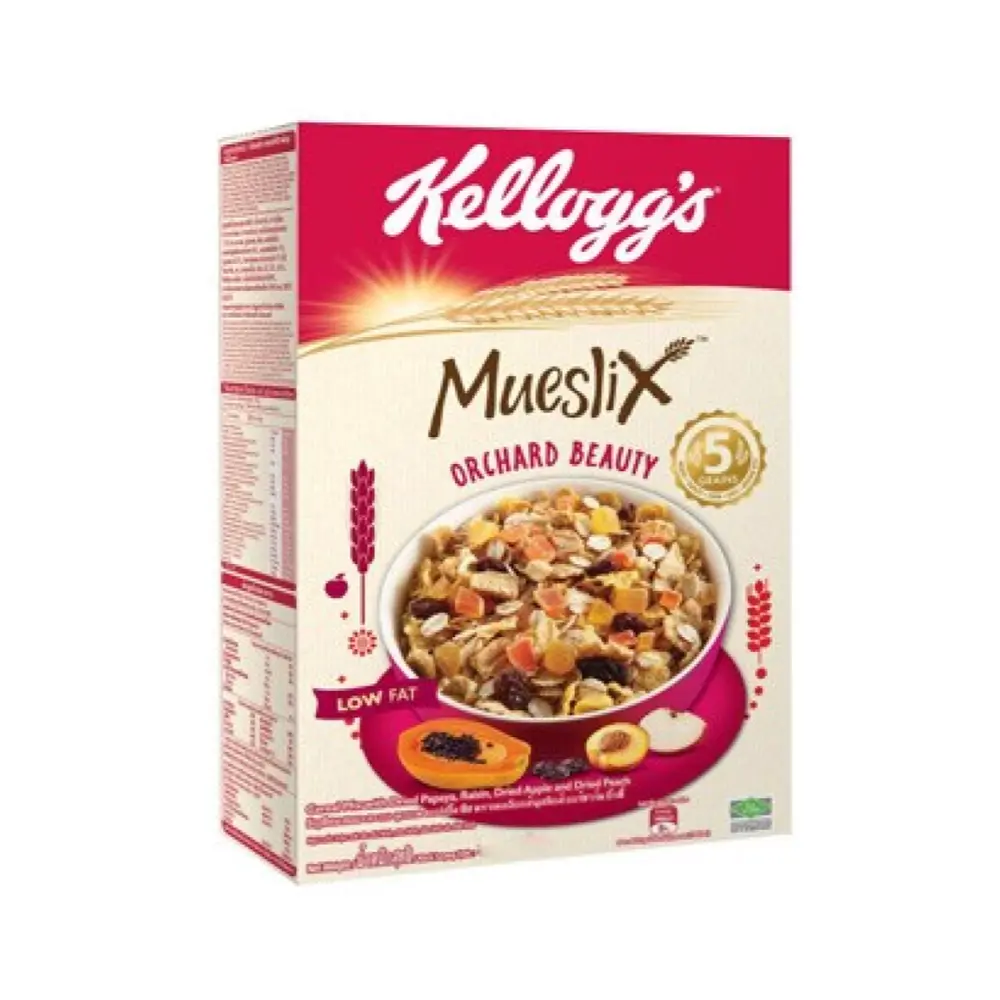 Ngũ Cốc Trái Cây, Mueslix, Orchard Beauty, Low Fat (45g) - KELLOGG'S