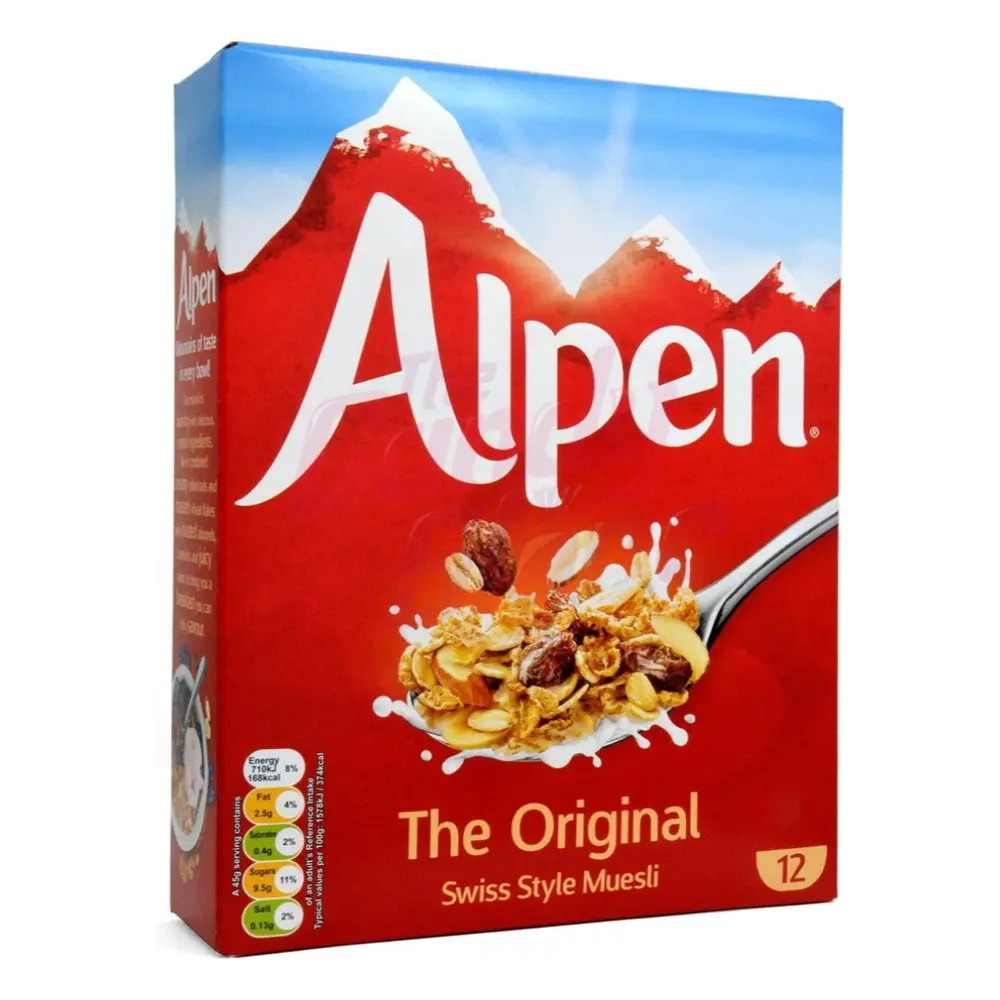 Ngũ Cốc Thụy Sĩ Truyền Thống, Swiss Style Muesli, The Original (550g) - ALPEN