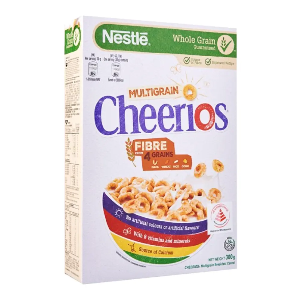 Ngũ Cốc Ăn Sáng, Cheerios, Multi Grain Breakfast Cereal (300g) - NESTLE