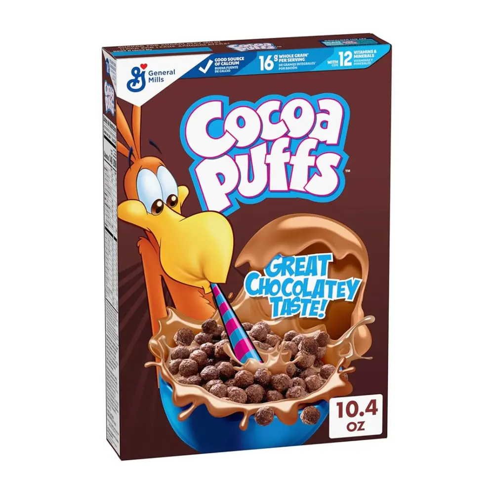 Ngũ Cốc Viên Socola, Cocoa Puffs, Frosted Corn Puffs, 10.4 oz (294g) - GENERAL MILLS