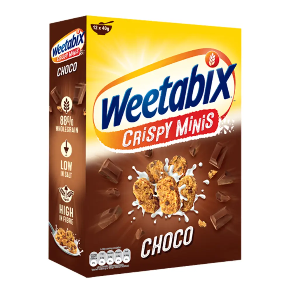 Ngũ Cốc Socola, Crispy Minis, Choco (500g) - WEETABIX