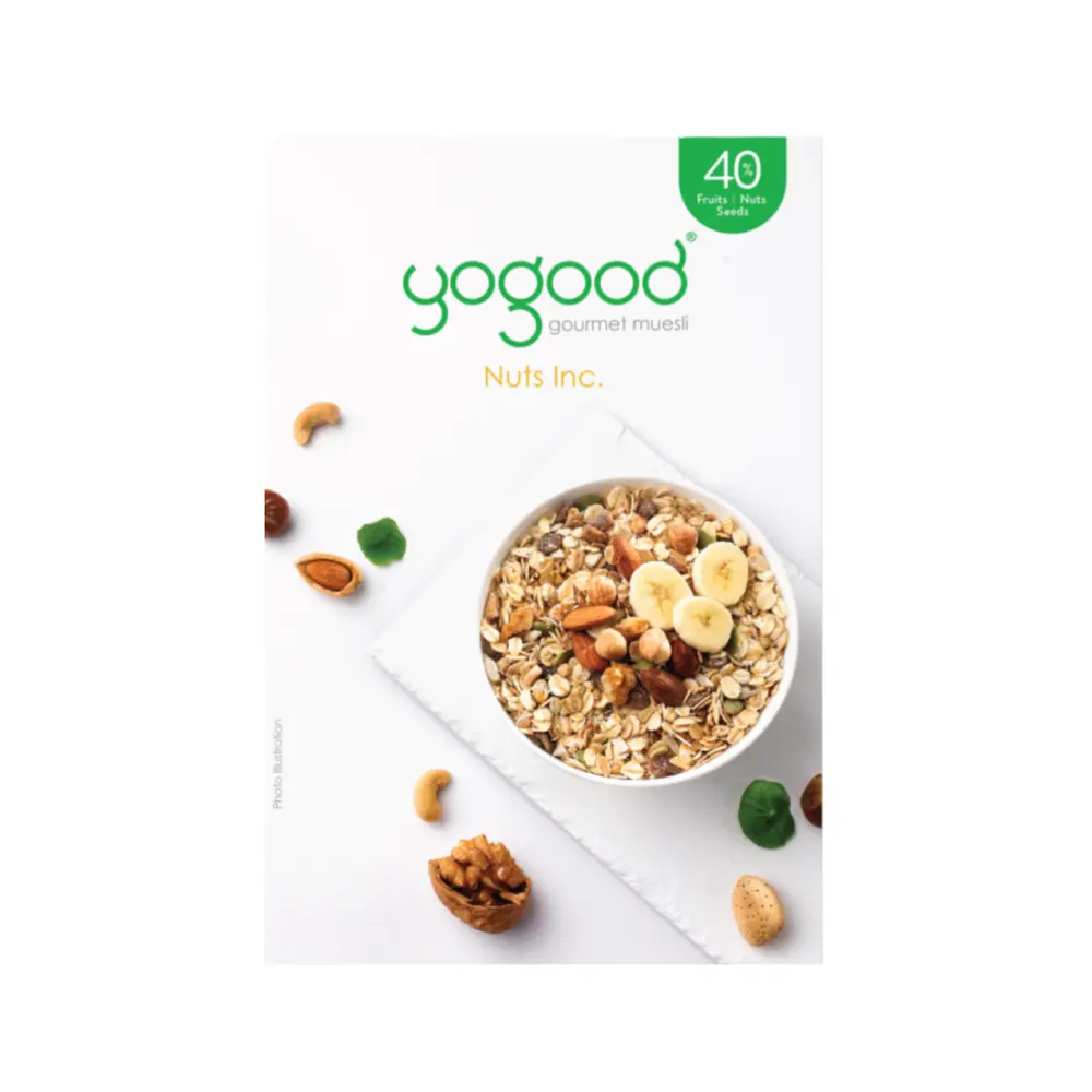 Ngũ Cốc Hạt, Gourmet Muesli, Nuts Inc. (35g) - YOGOOD