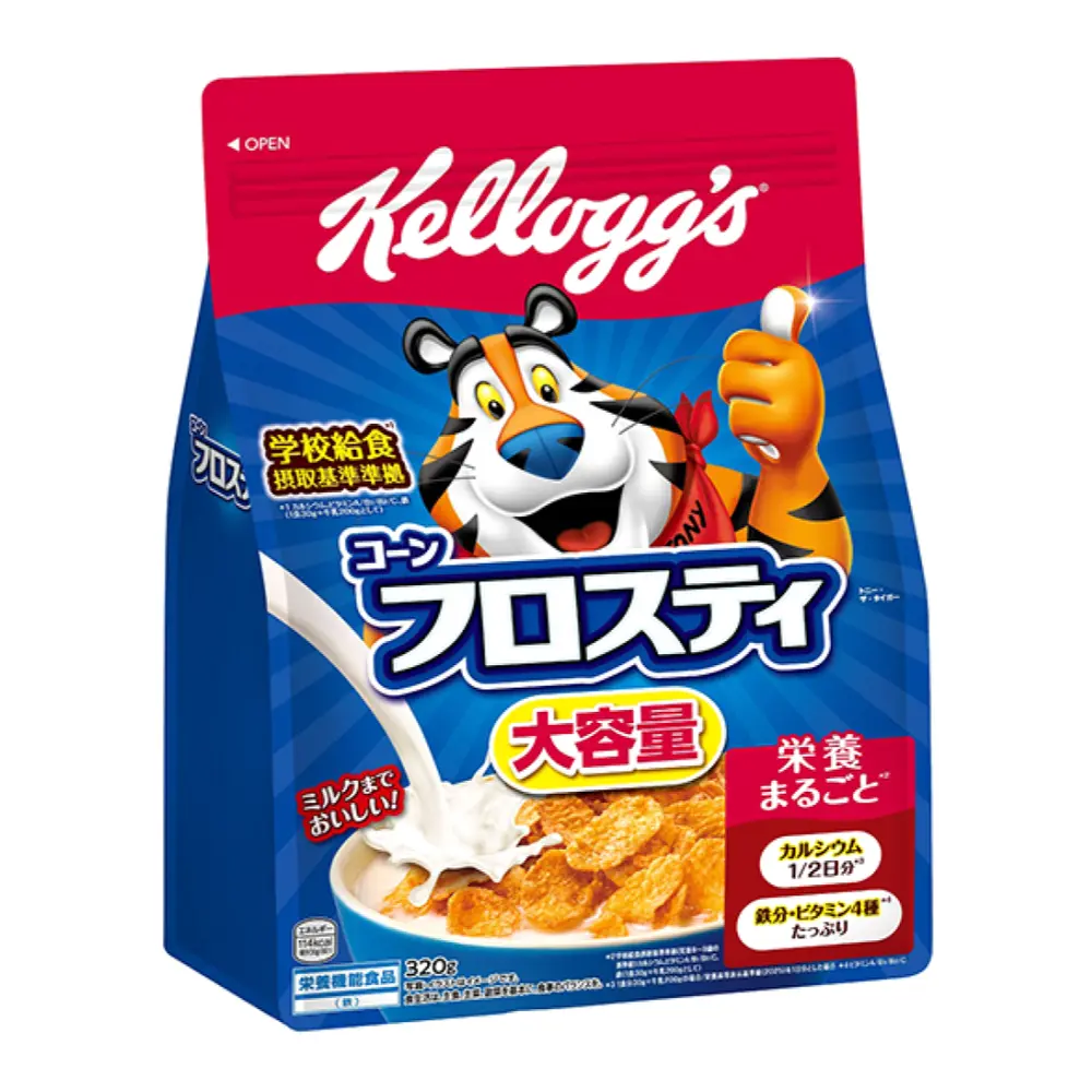 Ngũ Cốc Ngô Giòn, Corn Frosties, Breakfast Cereal (320g) - KELLOGG'S
