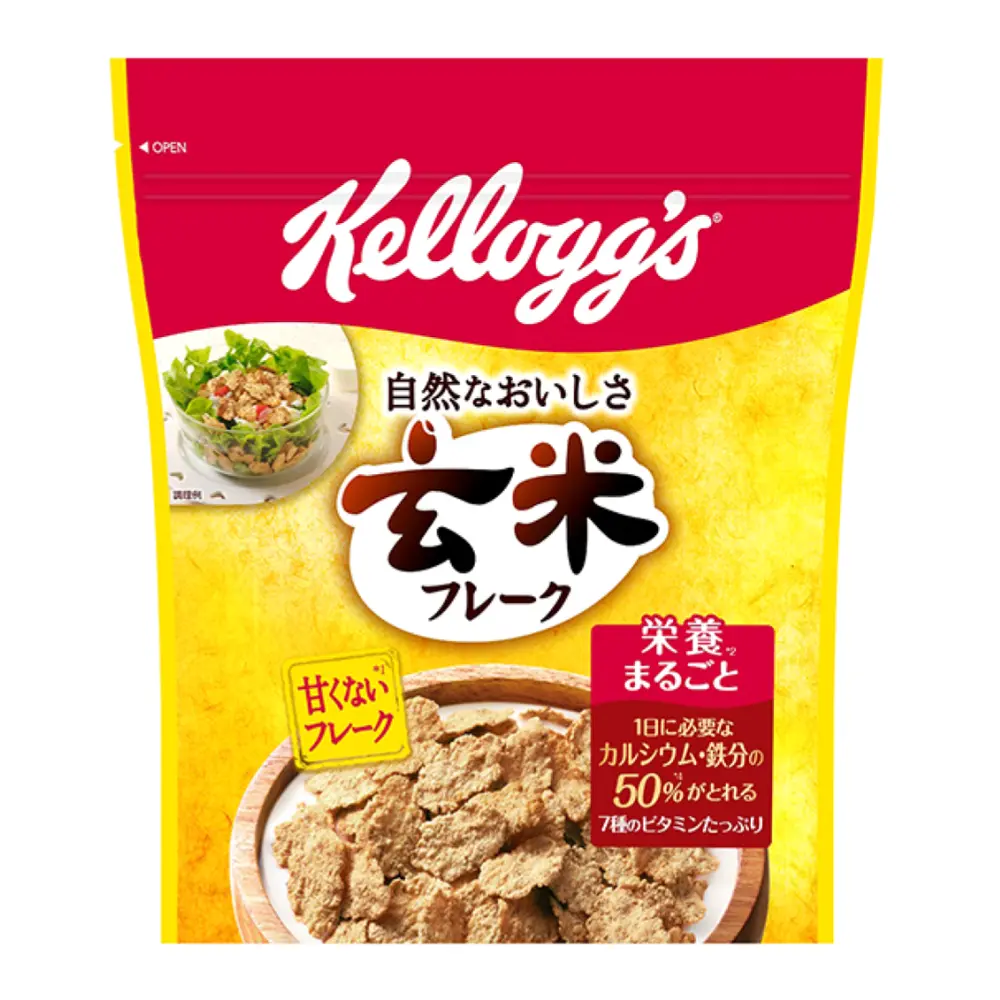 Ngũ Cốc Gạo Lứt Giòn, Brown Rice Flakes (200g) - KELLOGG'S