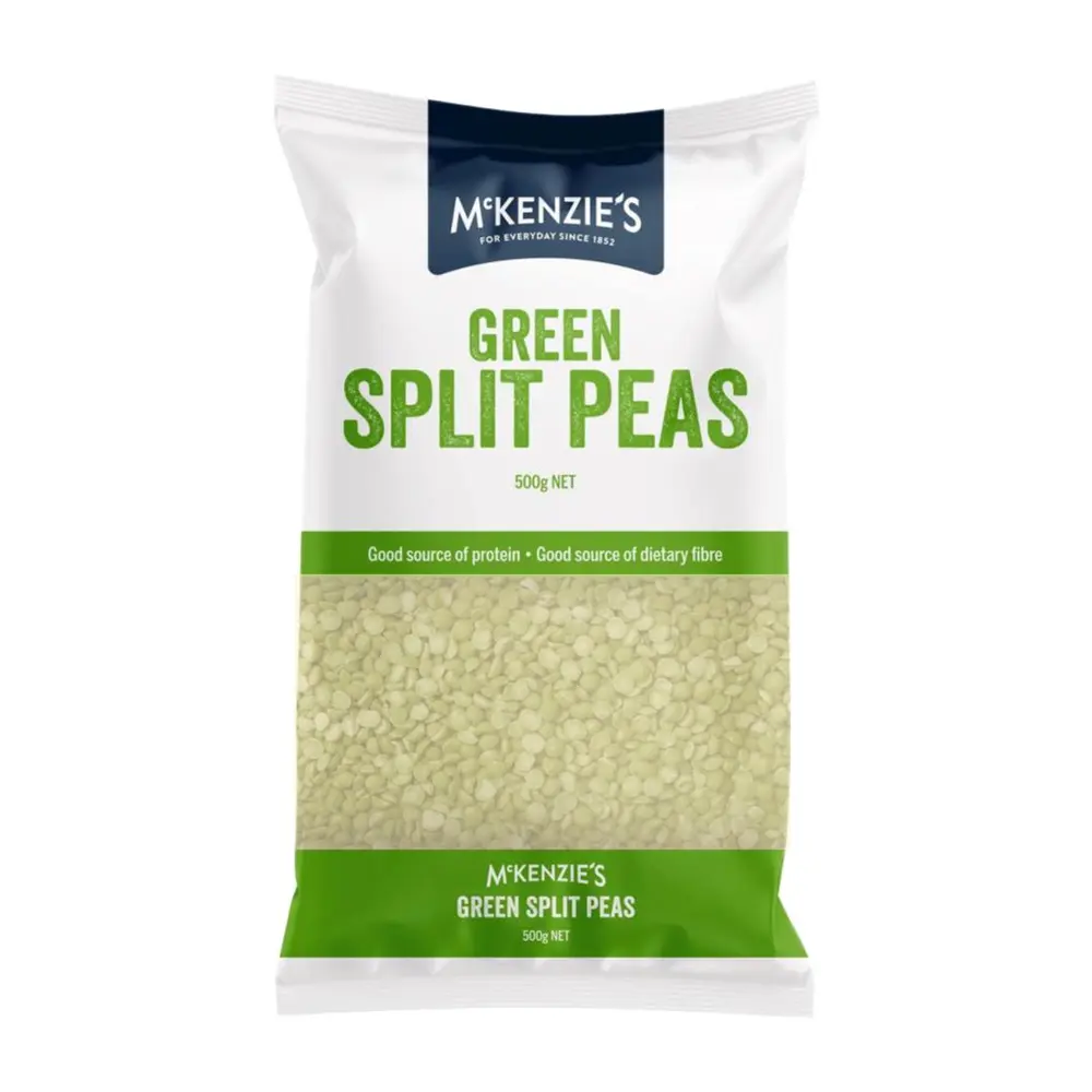 Đậu Hà Lan, Green Split Peas (500g) - MCKENZIE'S