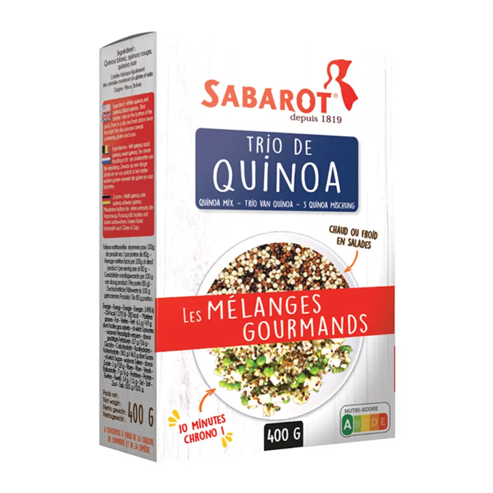 Hạt Diêm Mạch Hỗn Hợp, Quinoa Mix (500g) - SABAROT