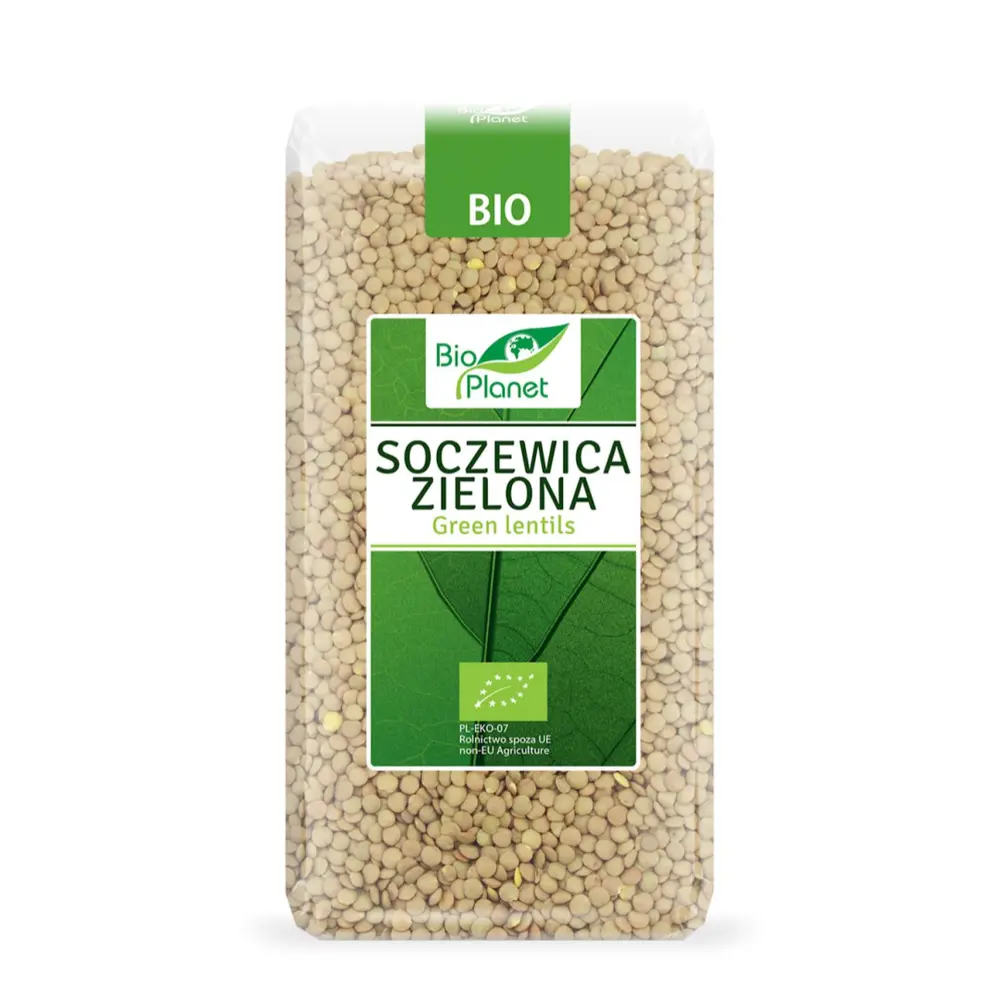 Đậu Lăng Xanh Hữu Cơ, Organic Green Lentils (500g) - BIO PLANET