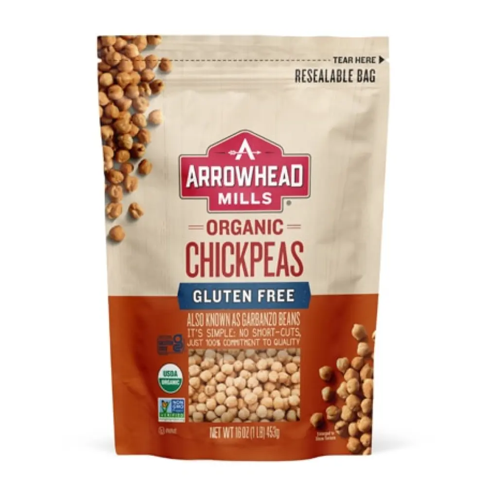 Đậu Gà Hữu Cơ, Organic Chickpeas, 16 oz (453g) - ARROWHEAD MILLS
