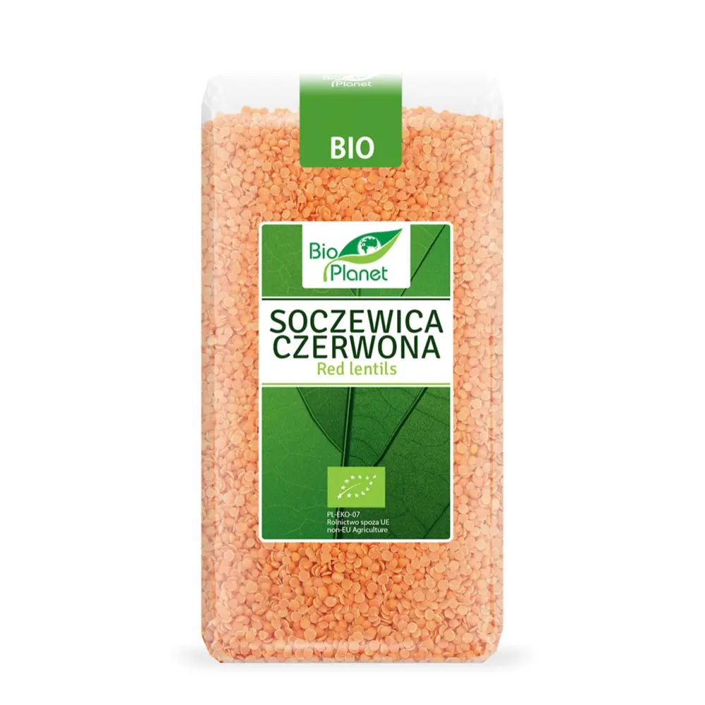 Đậu Lăng Đỏ Hữu Cơ, Organic Red Lentils (500g) - BIO PLANET