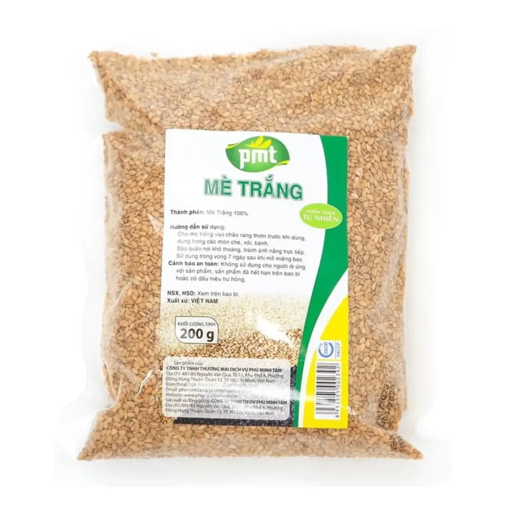 Mè Trắng, White Sesame Seeds (200g) - PMT