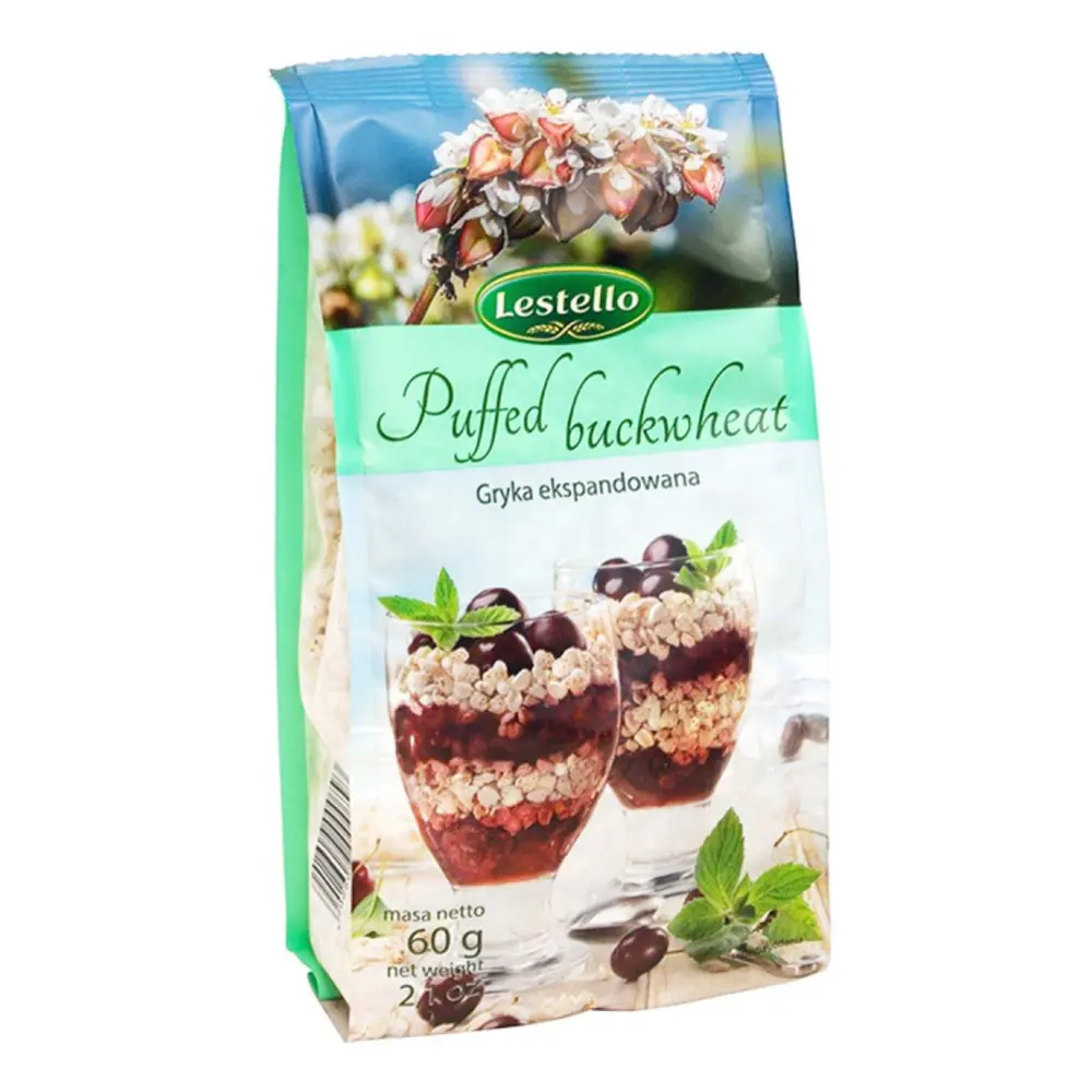 Bỏng Kiều Mạch, Puffed Buckwheat, 2.1 oz (60g) - LESTELLO