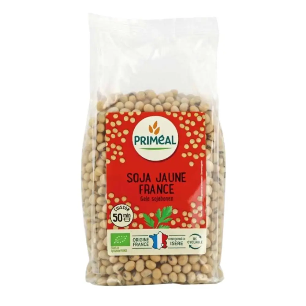 Đậu Nành Hữu Cơ, Organic Soya Bean (500g) - PRIMÉAL