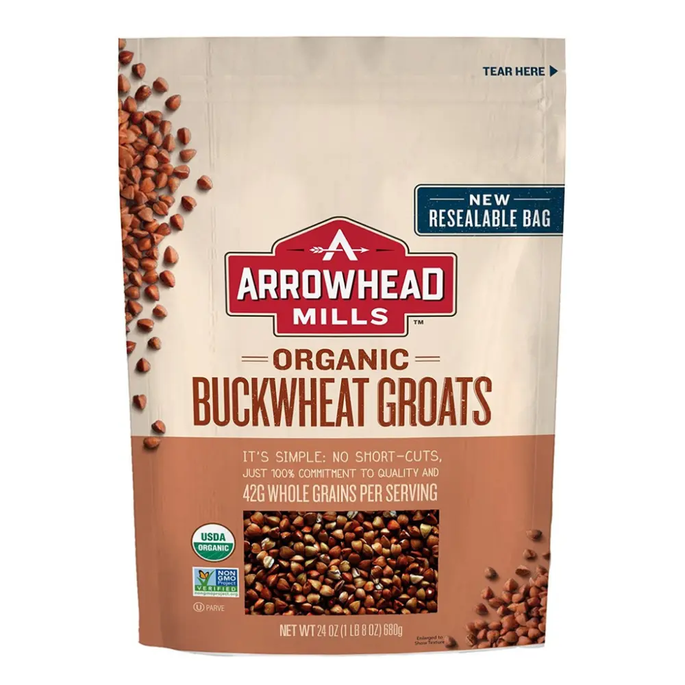 Hạt Kiều Mạch Hữu Cơ, Organic Buckwheat Groats, 24 oz (680g) - ARROWHEAD MILLS