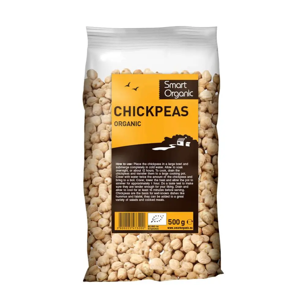 Đậu Gà Hữu Cơ, Organic Chick Peas (500g) - SMART ORGANIC
