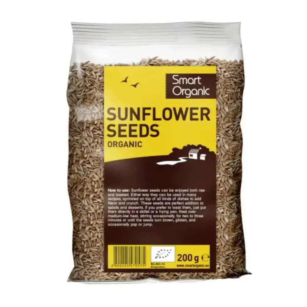 Hạt Hướng Dương Hữu Cơ, Organic Sunflower Seeds (250g) - SMART ORGANIC