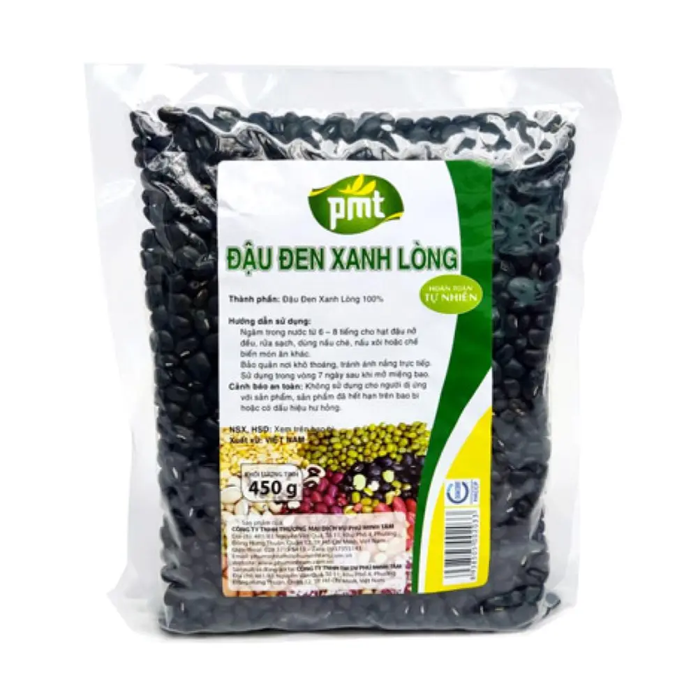 Đậu Đen Xanh Lòng, Green Flesh Black Beans (450g) - PMT