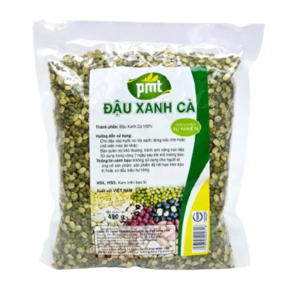 Đậu Xanh Cà, Splitted Green Mung Beans (450g) - PMT