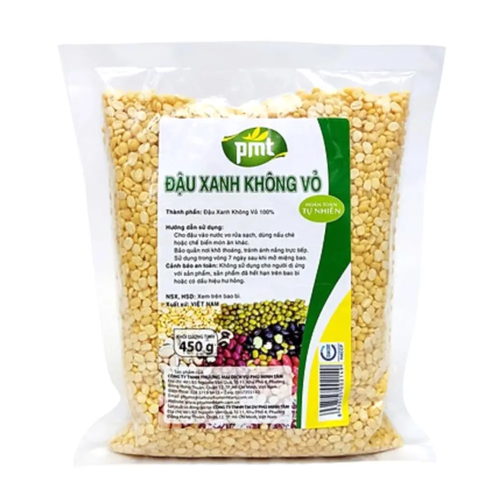 Đậu Xanh Không Vỏ, Peeled Mung Beans (450g) - PMT