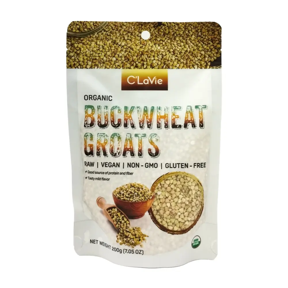 Hạt Kiều Mạch Hữu Cơ, Organic Buckwheat Groats, 7.05 oz (200g) - C'LAVIE