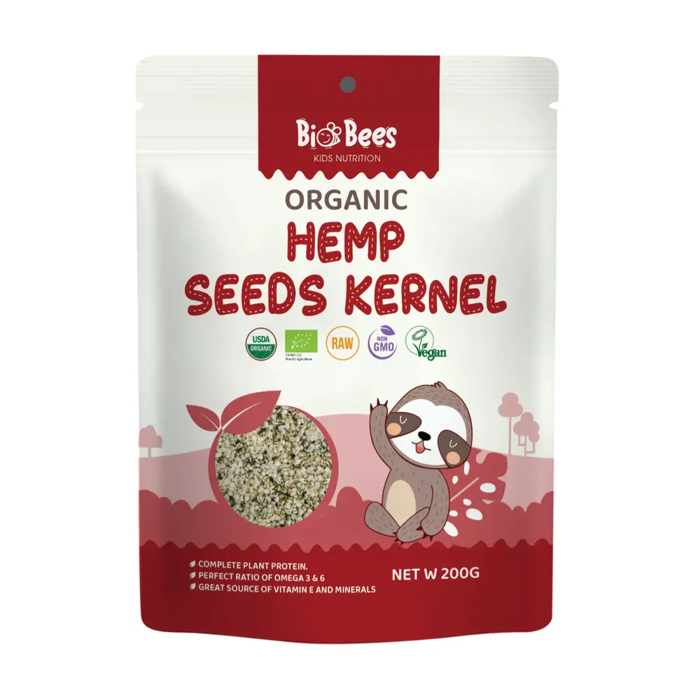 Hạt Gai Dầu Hữu Cơ, Organic Hemp Seeds Kernel (200g) - BIO BEES
