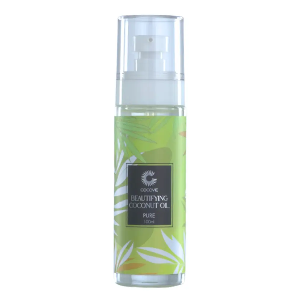 Tinh Dầu Dừa Dưỡng Da, Beautifying Coconut Oil, Pure (100ml) - COCOVIE