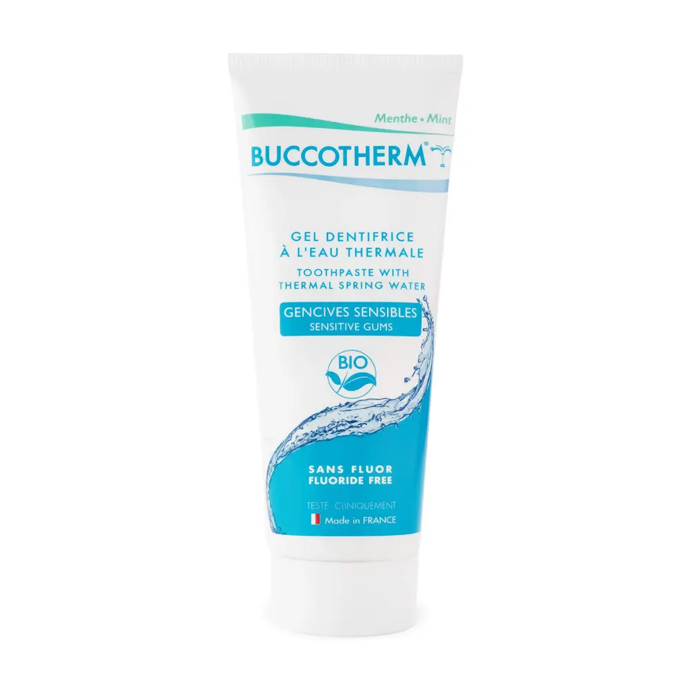 Kem Đánh Răng Hữu Cơ, Toothpaste, Sensitive Gums, Mint, 3.0 oz (75ml) - BUCCOTHERM