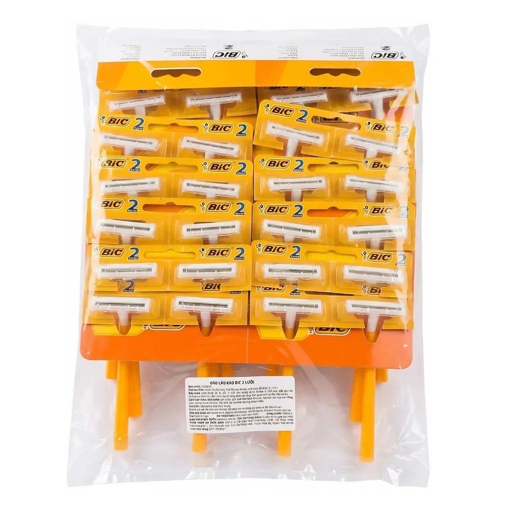 Dao Cạo Râu 2 Lưỡi, Disposable Men`s 2-Blade Razor, 28 Cái - BIC