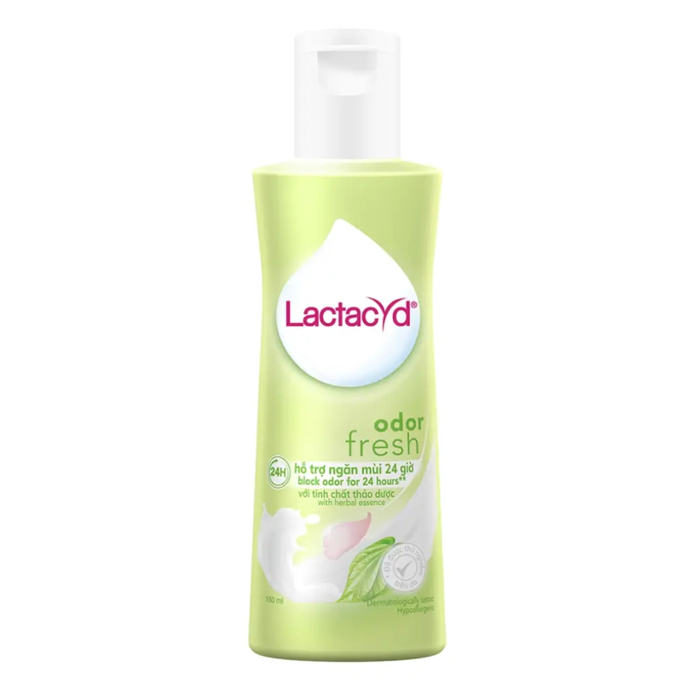 Dung Dịch Vệ Sinh Phụ Nữ, Daily Feminine Wash, Odor Fresh (150ml) - LACTACYD