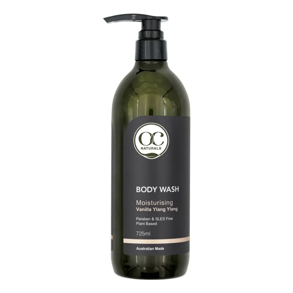 Sữa Tắm Hương Vani Ngọc Lan Tây, Body Wash, Moisturising, Vanilla Ylang Ylang (725ml) - OC NATURALS