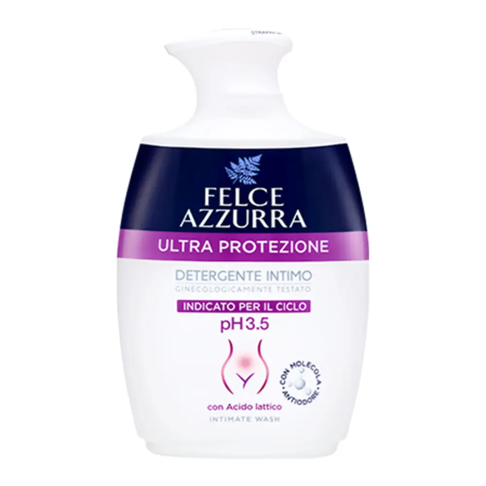 Dung Dịch Vệ Sinh Phụ Nữ Bảo Vệ, Intimate Wash, Ultra Protezione (250ml) - FELCE AZZURRA
