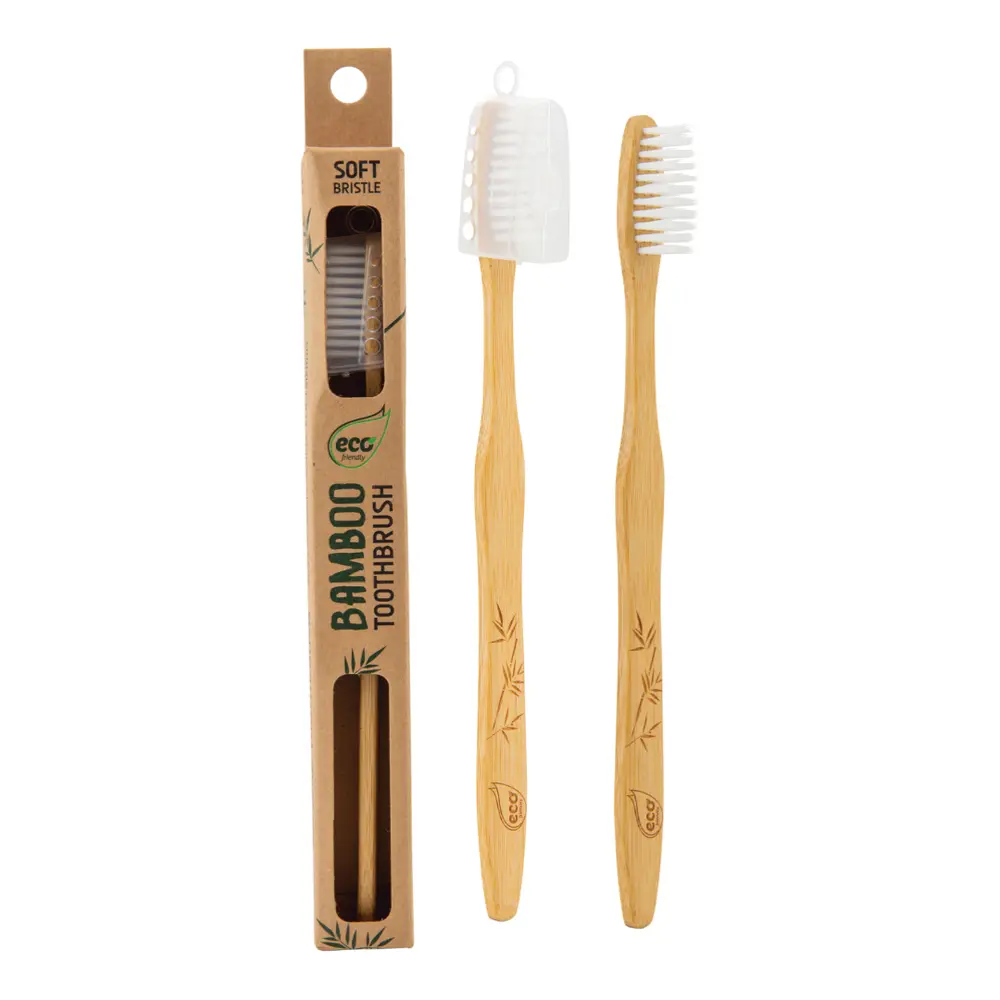 Bàn Chải Đánh Răng Mềm Bằng Tre, Bamboo Toothbrush, Soft Bristle - UNCLE BILLS